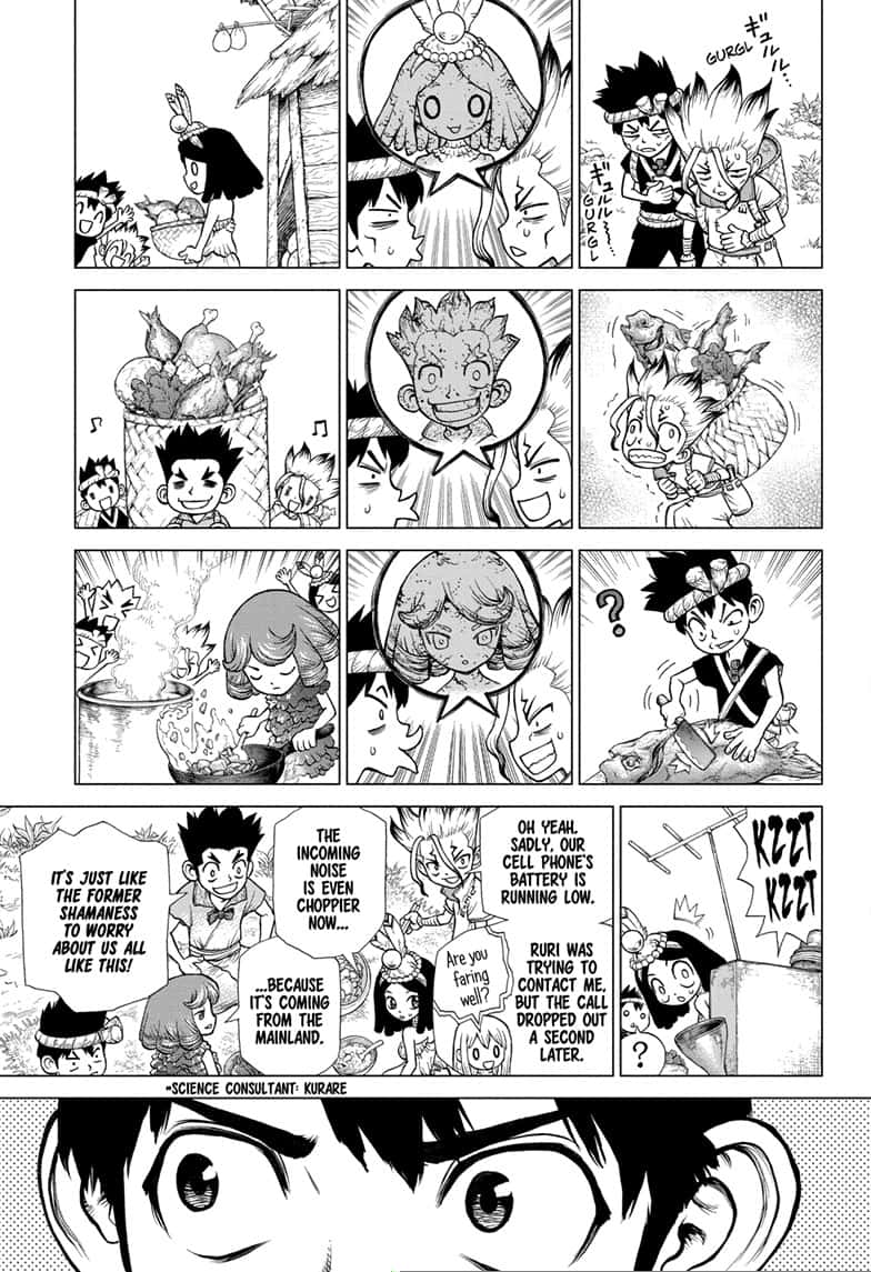 Dr. Stone chapter 138 page 3