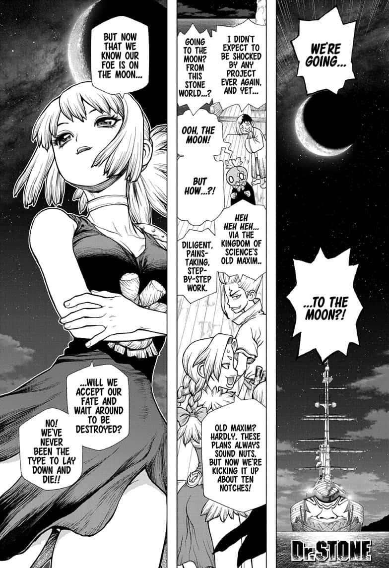Dr. Stone chapter 140 page 1