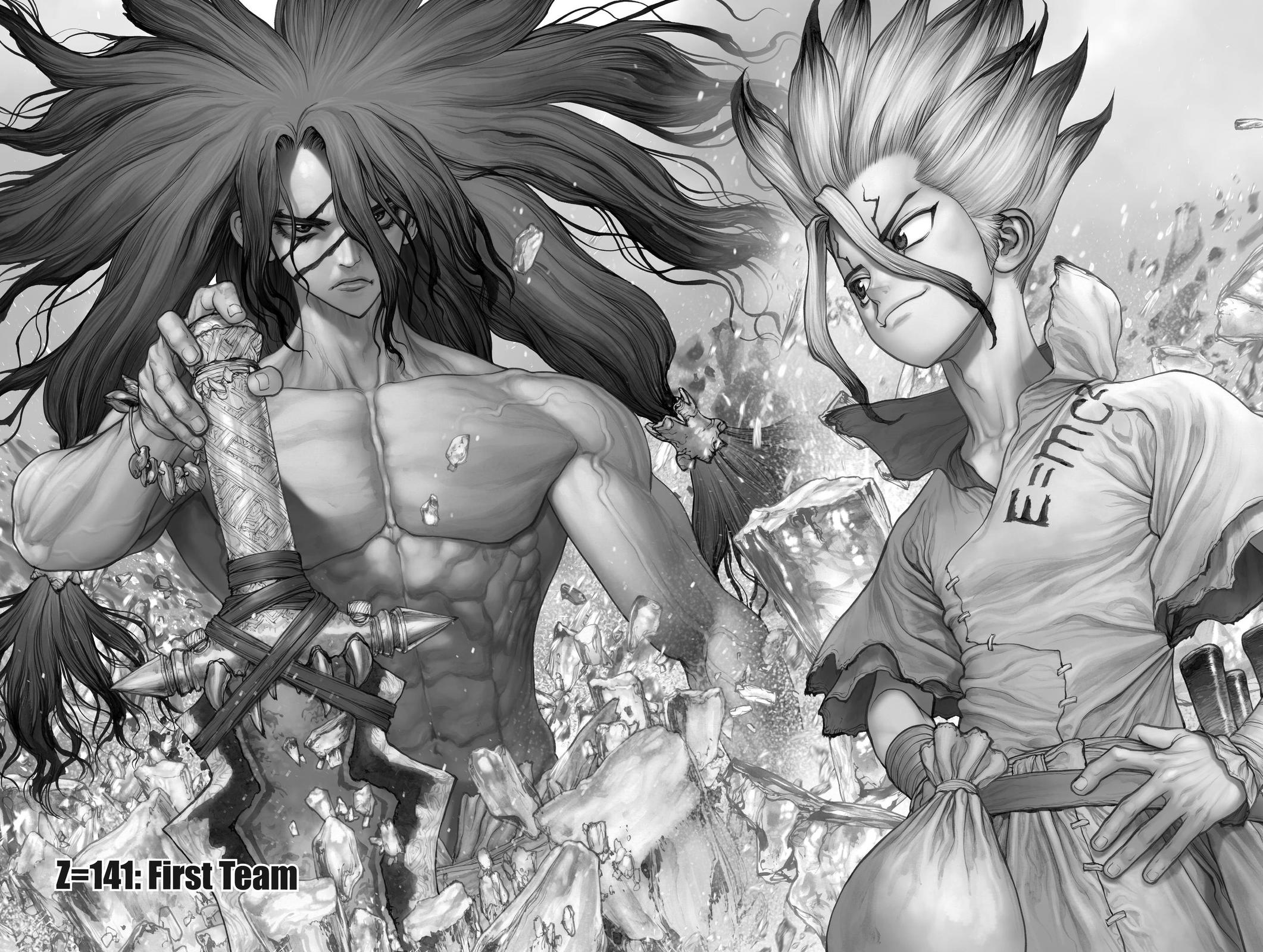 Dr. Stone chapter 141 page 1