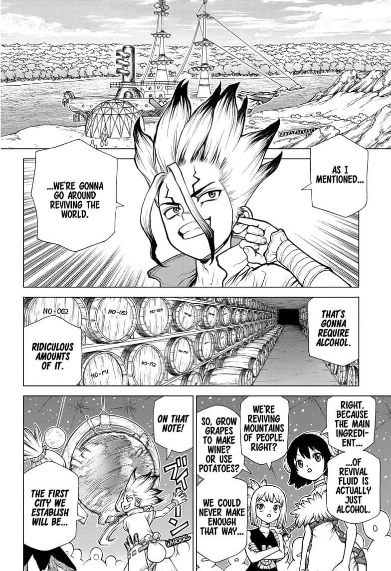 Dr. Stone chapter 142 page 15