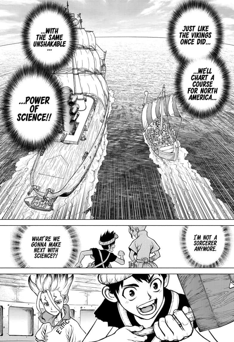 Dr. Stone chapter 147 page 15