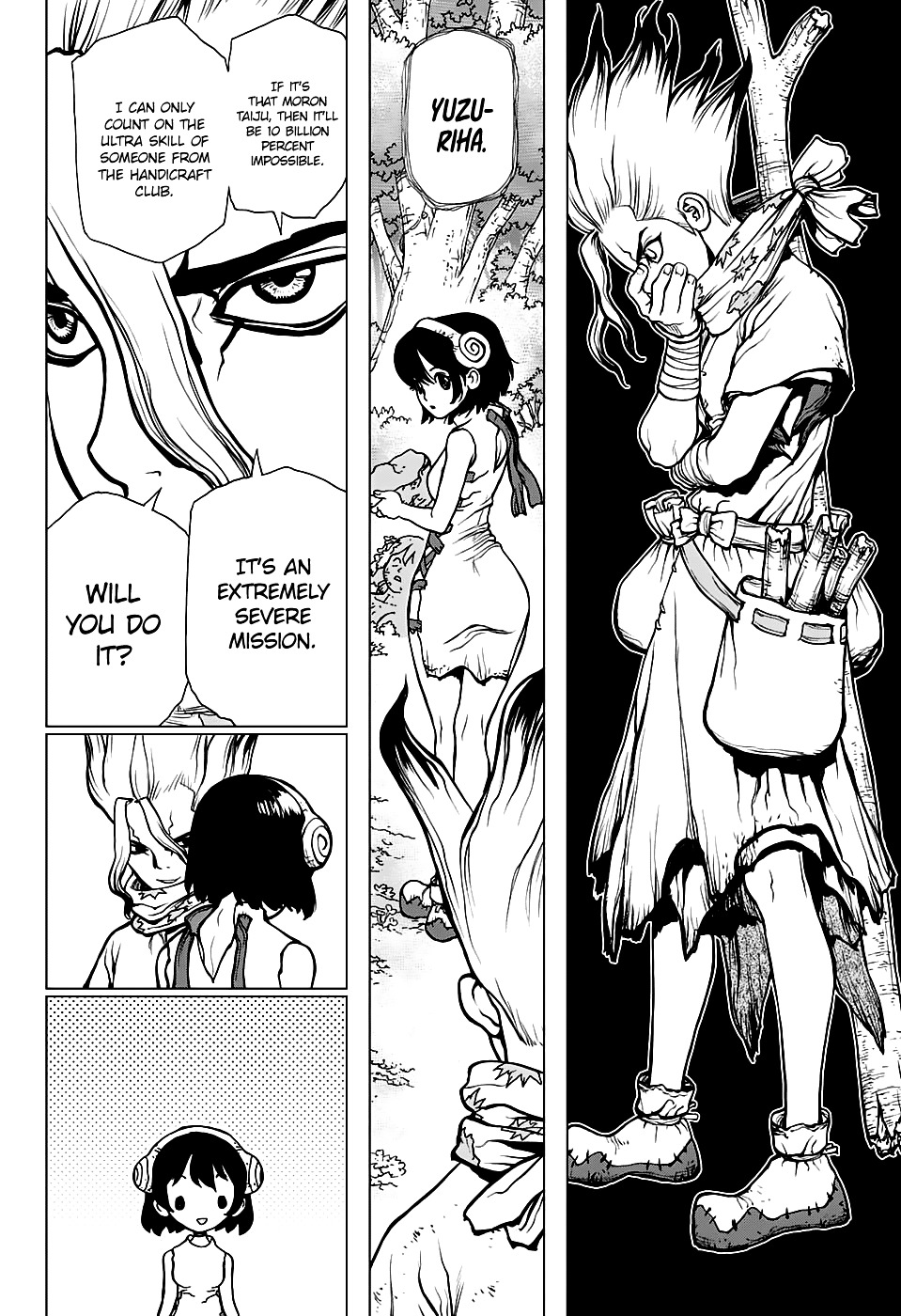 Dr. Stone chapter 15 page 10