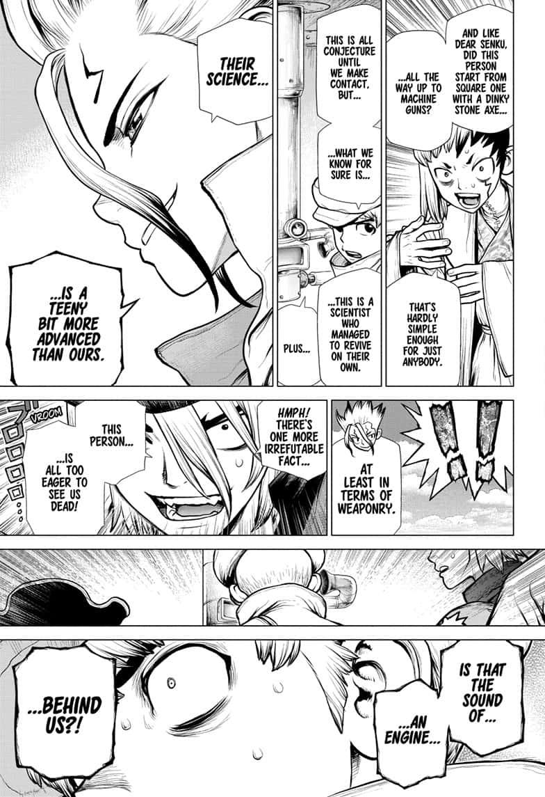 Dr. Stone chapter 150 page 3