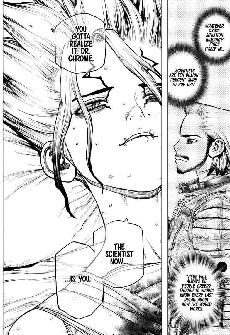 Dr. Stone chapter 160 page 16