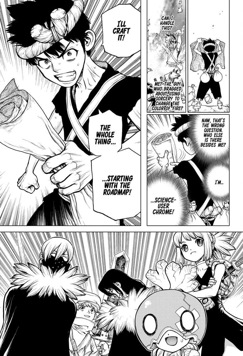 Dr. Stone chapter 161 page 3