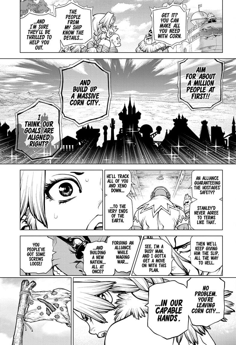 Dr. Stone chapter 168 page 18