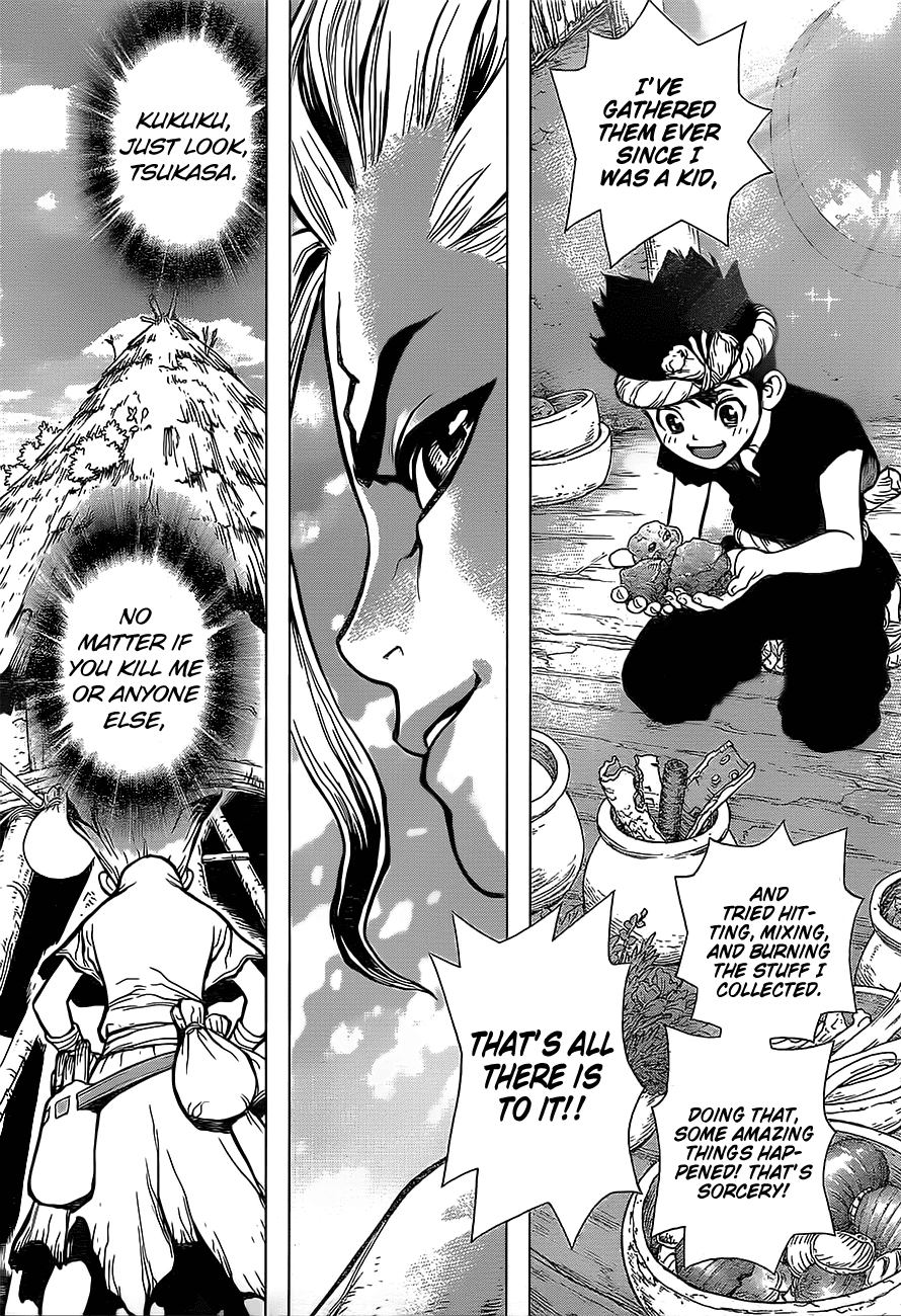Dr. Stone chapter 18 page 15