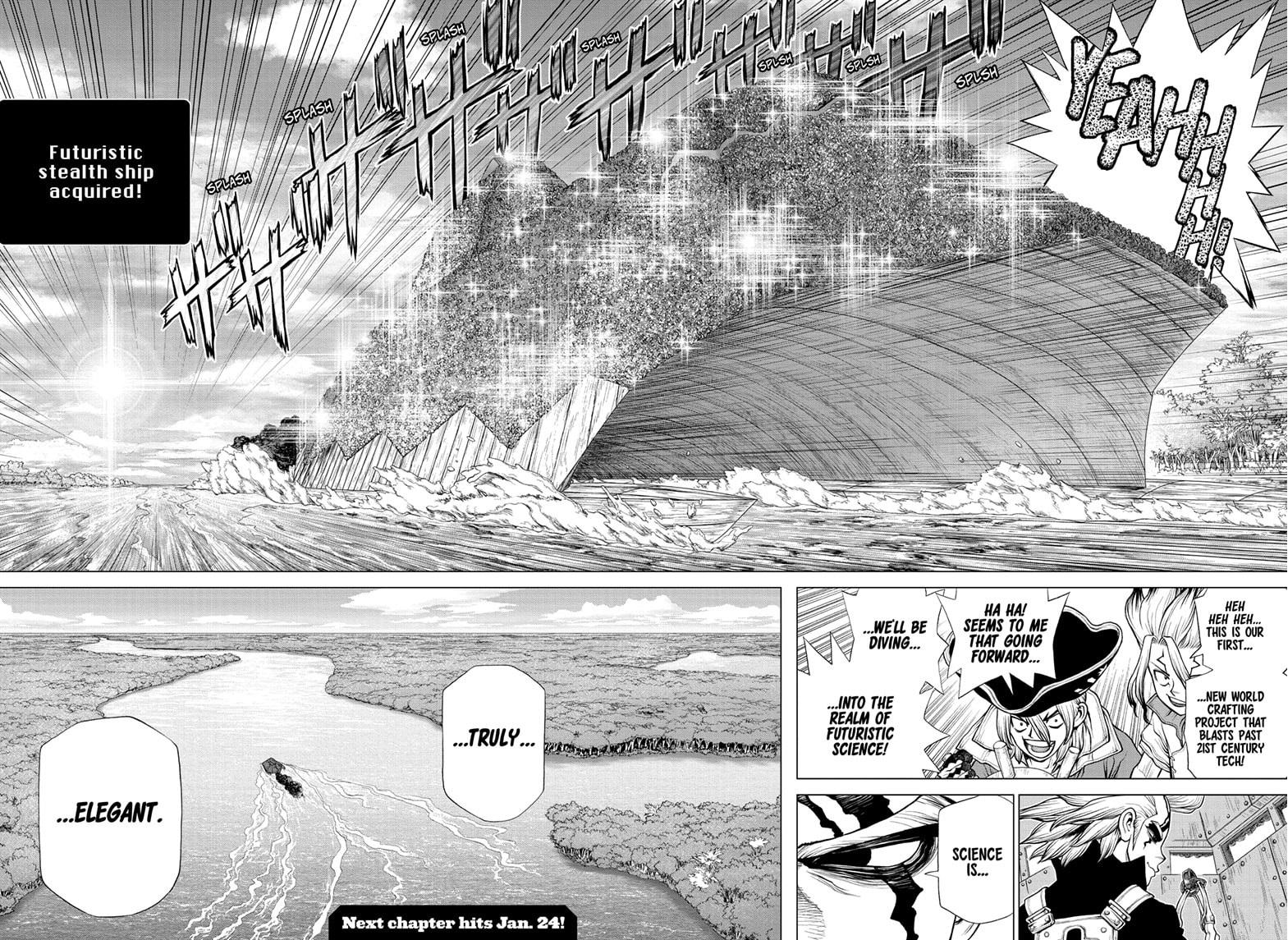 Dr. Stone chapter 181 page 19