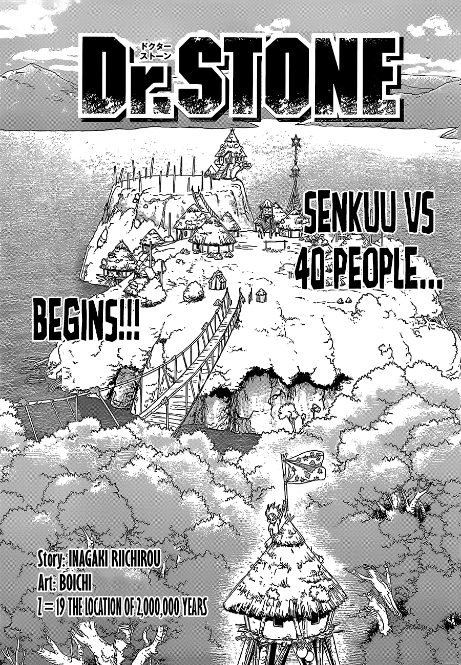 Dr. Stone chapter 19 page 1