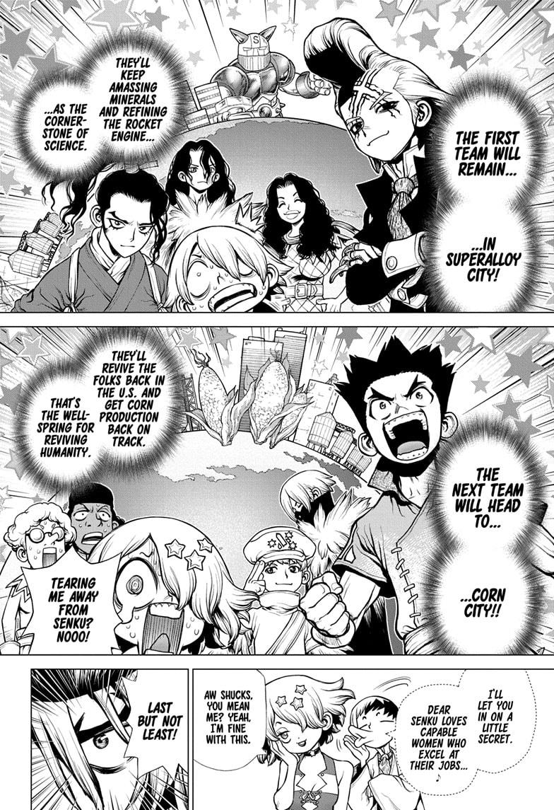 Dr. Stone chapter 200 page 11