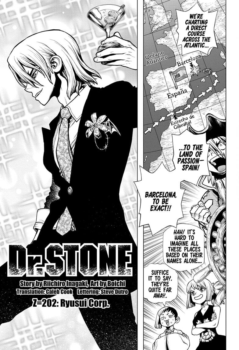 Dr. Stone chapter 202 page 3