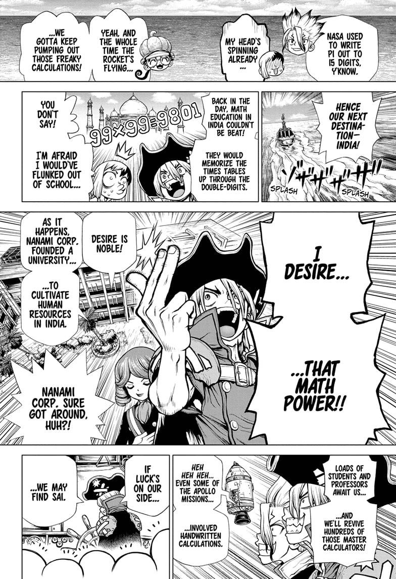 Dr. Stone chapter 204 page 6