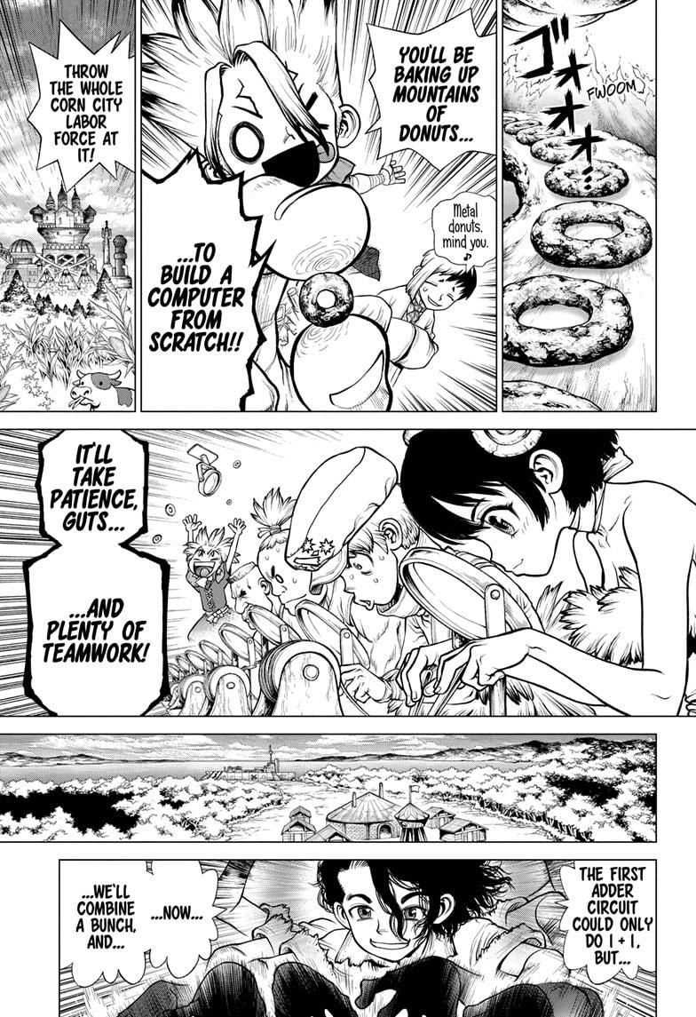 Dr. Stone chapter 207 page 1