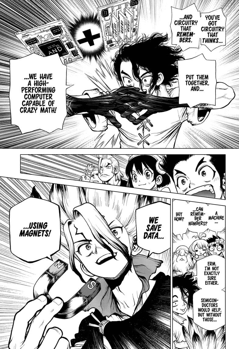 Dr. Stone chapter 208 page 5
