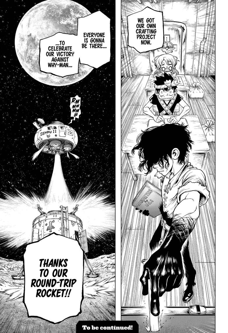 Dr. Stone chapter 210 page 17