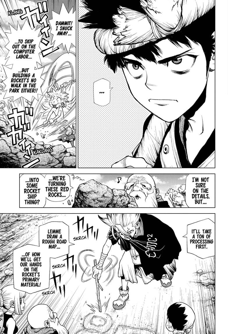Dr. Stone chapter 210 page 3
