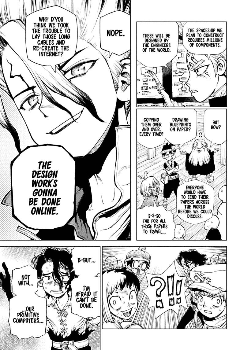 Dr. Stone chapter 218 page 13