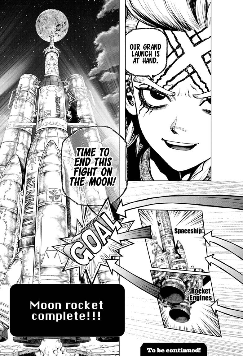 Dr. Stone chapter 222 page 19