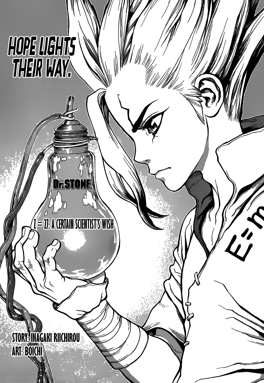 Dr. Stone chapter 27 page 2