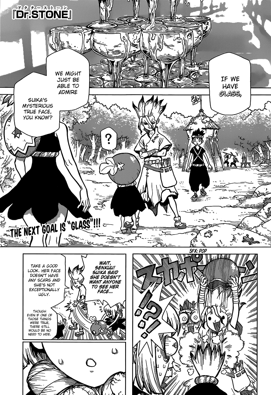 Dr. Stone chapter 28 page 1