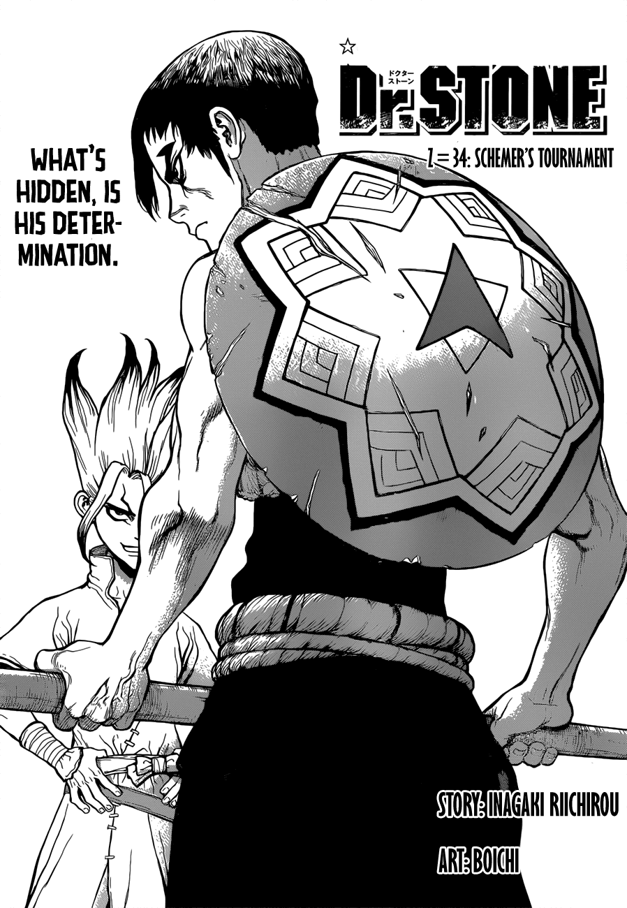 Dr. Stone chapter 34 page 1
