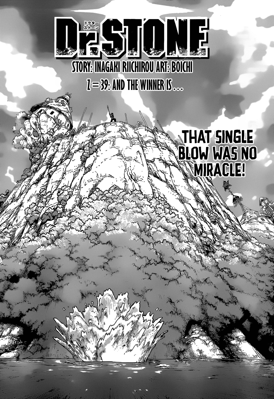 Dr. Stone chapter 39 page 3