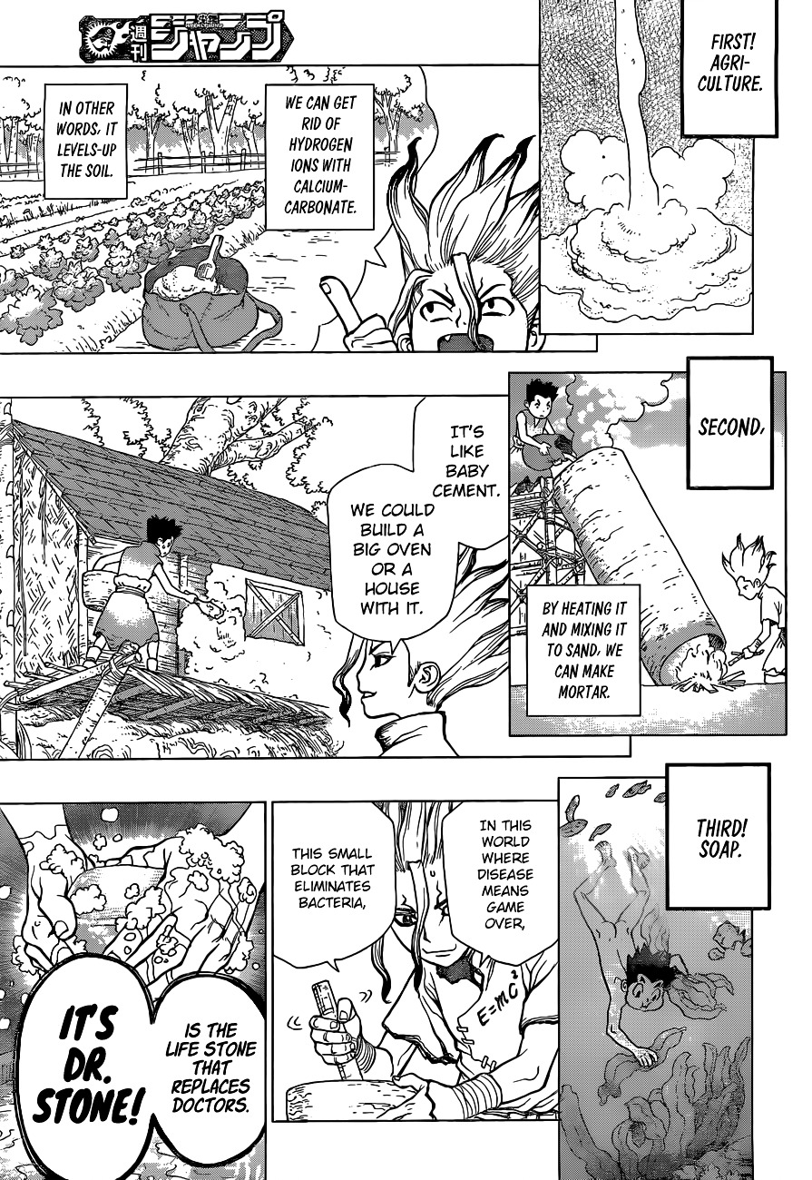 Dr. Stone chapter 4 page 11