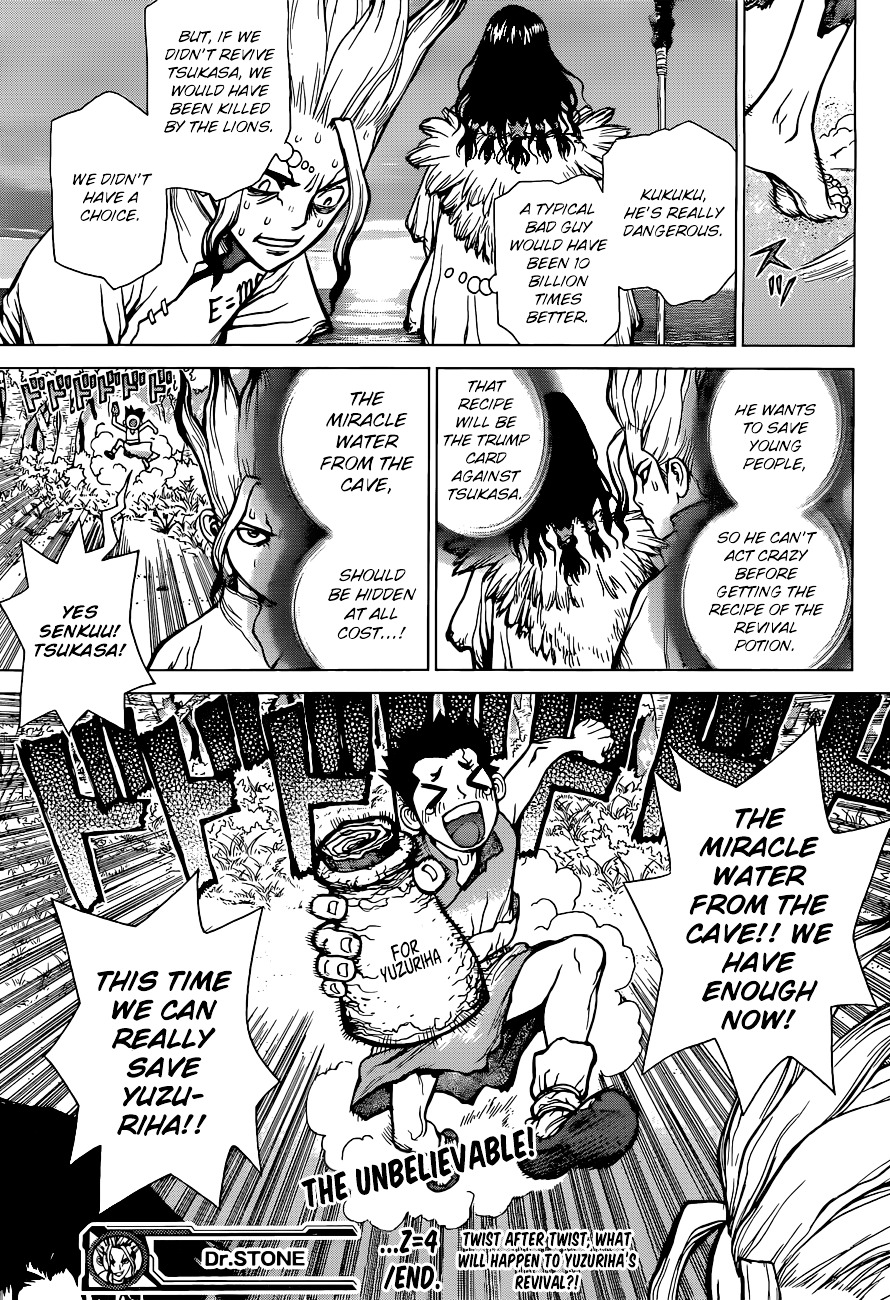 Dr. Stone chapter 4 page 18