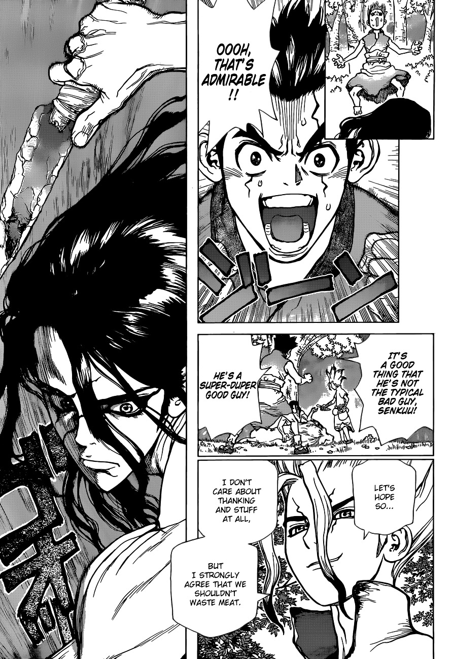 Dr. Stone chapter 4 page 4