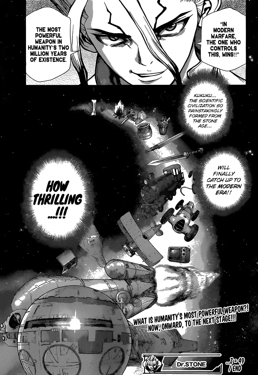 Dr. Stone chapter 49 page 18