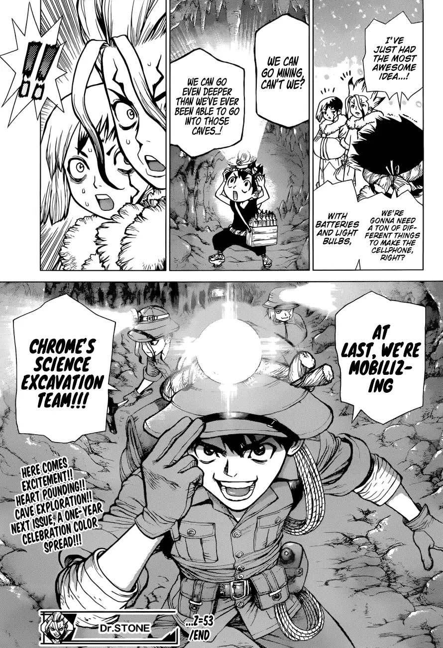 Dr. Stone chapter 53 page 18