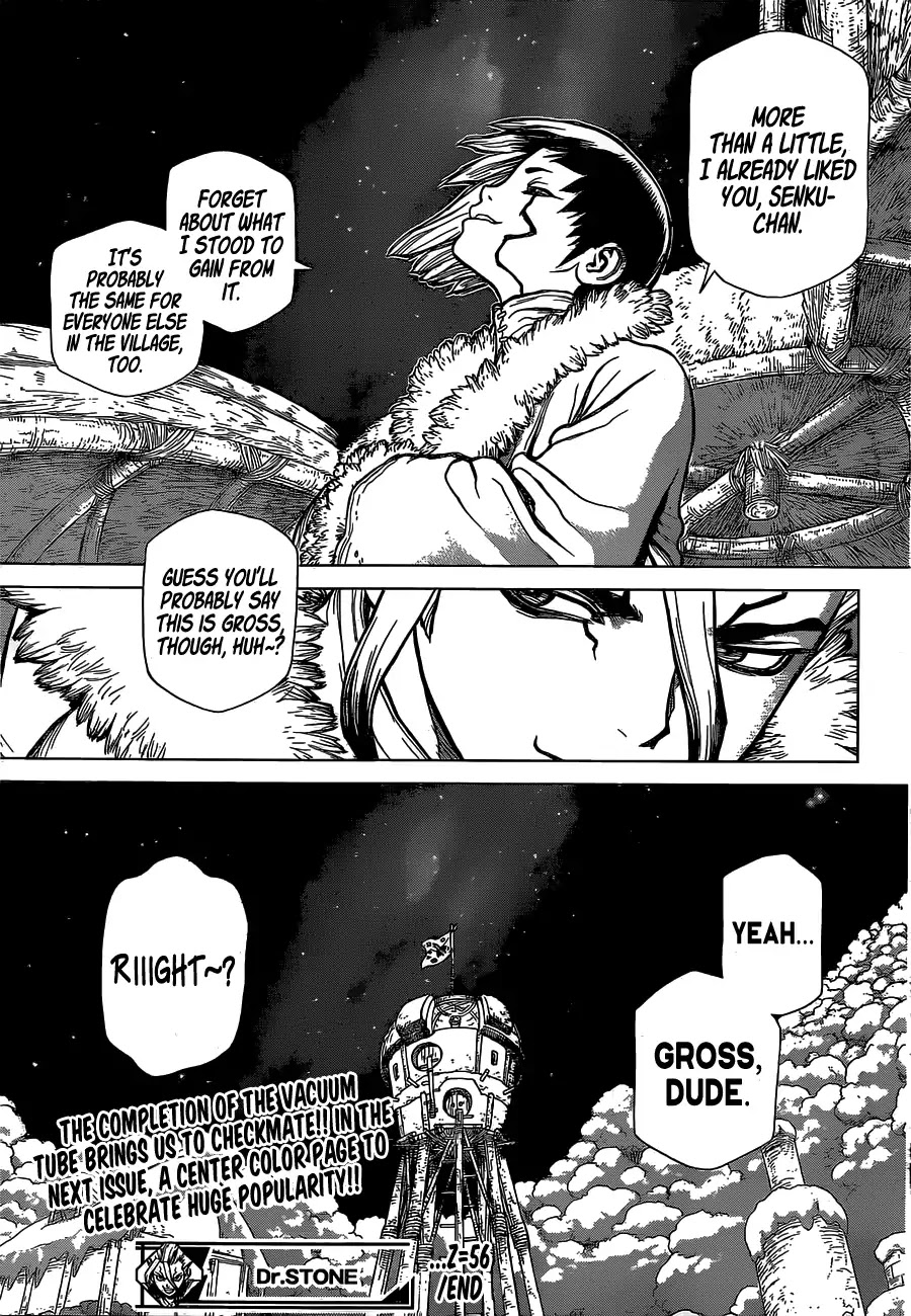 Dr. Stone chapter 56 page 19
