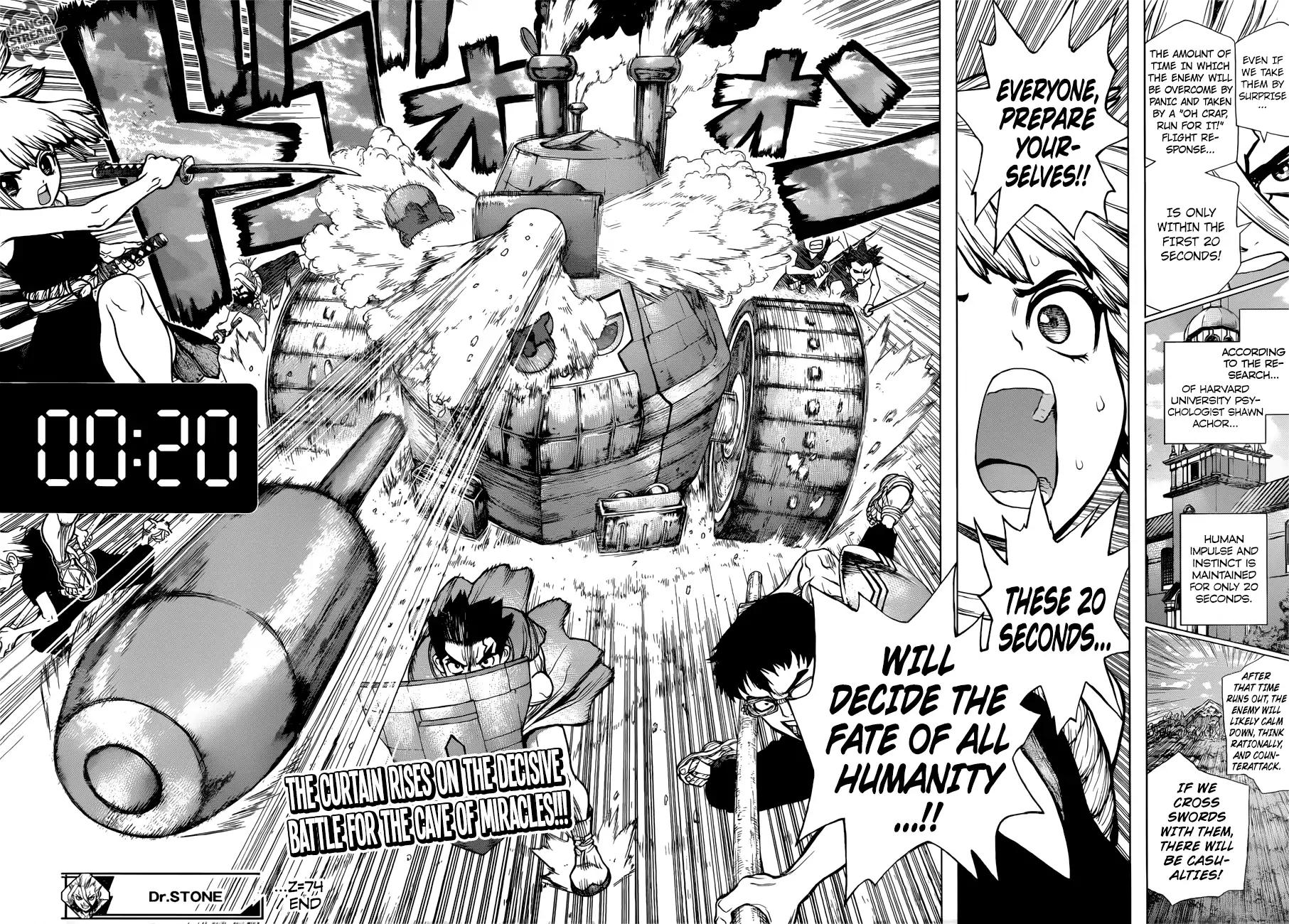 Dr. Stone chapter 74 page 17