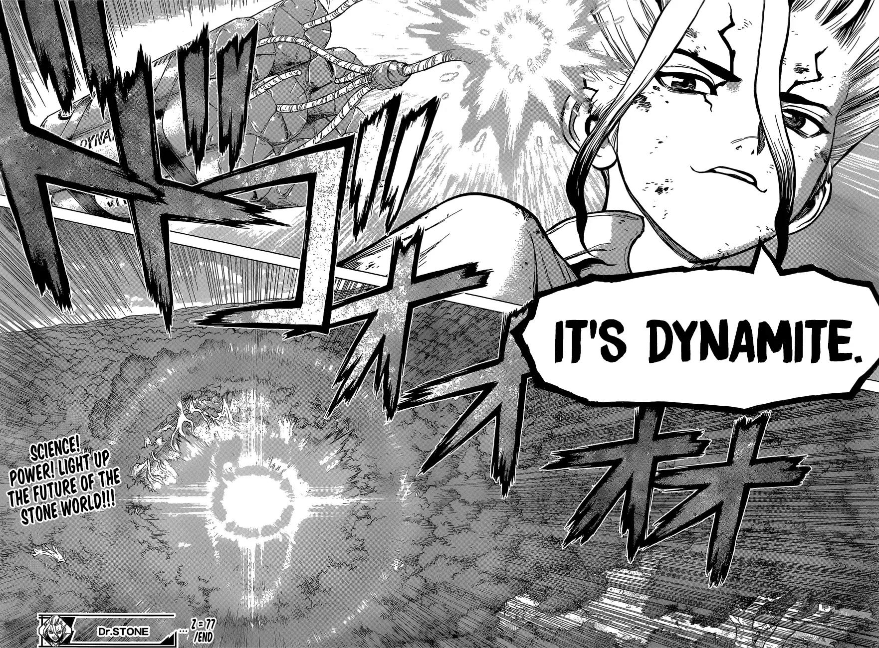 Dr. Stone chapter 77 page 21