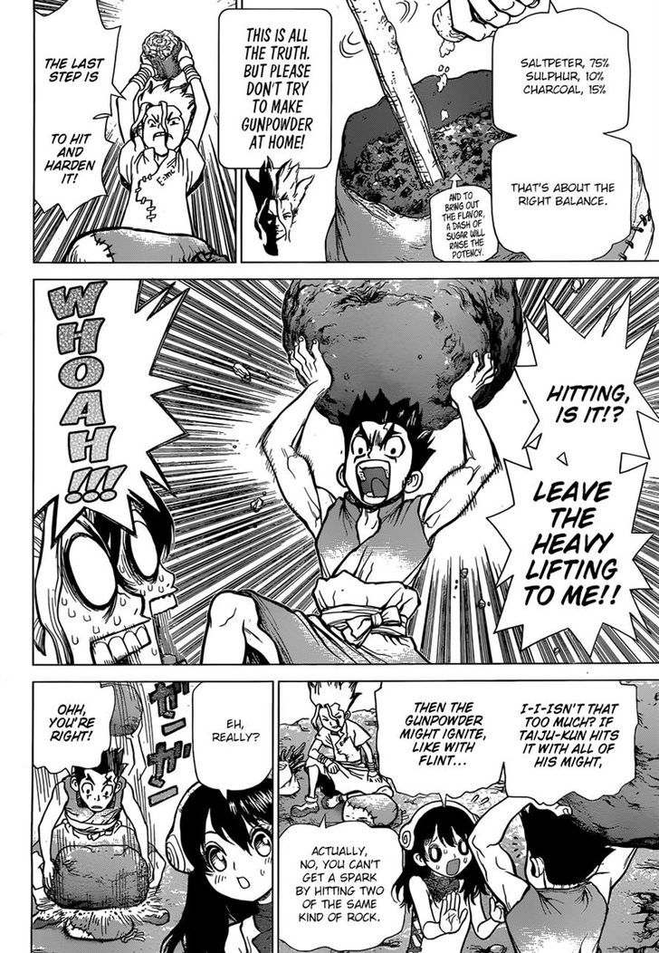 Dr. Stone chapter 8 page 8