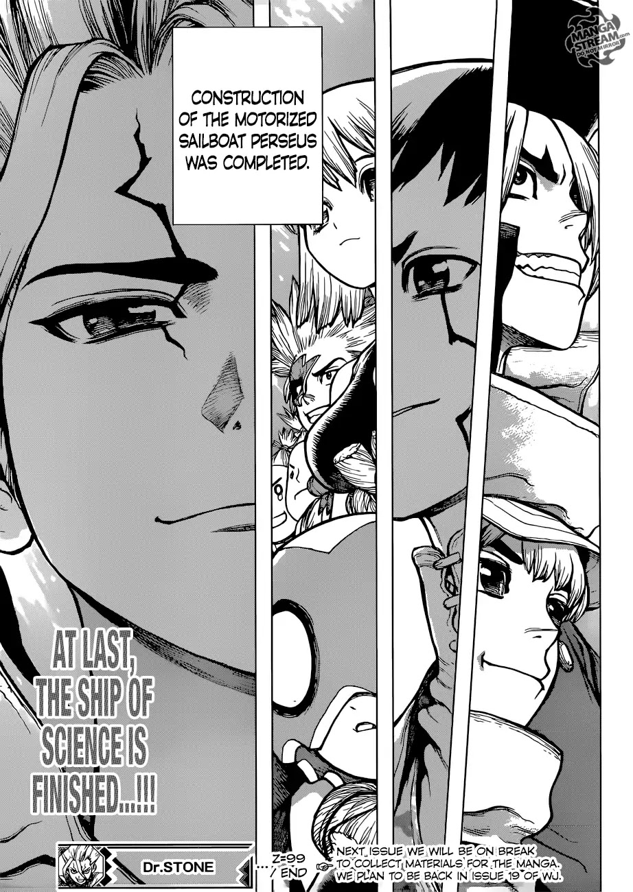 Dr. Stone chapter 99 page 18