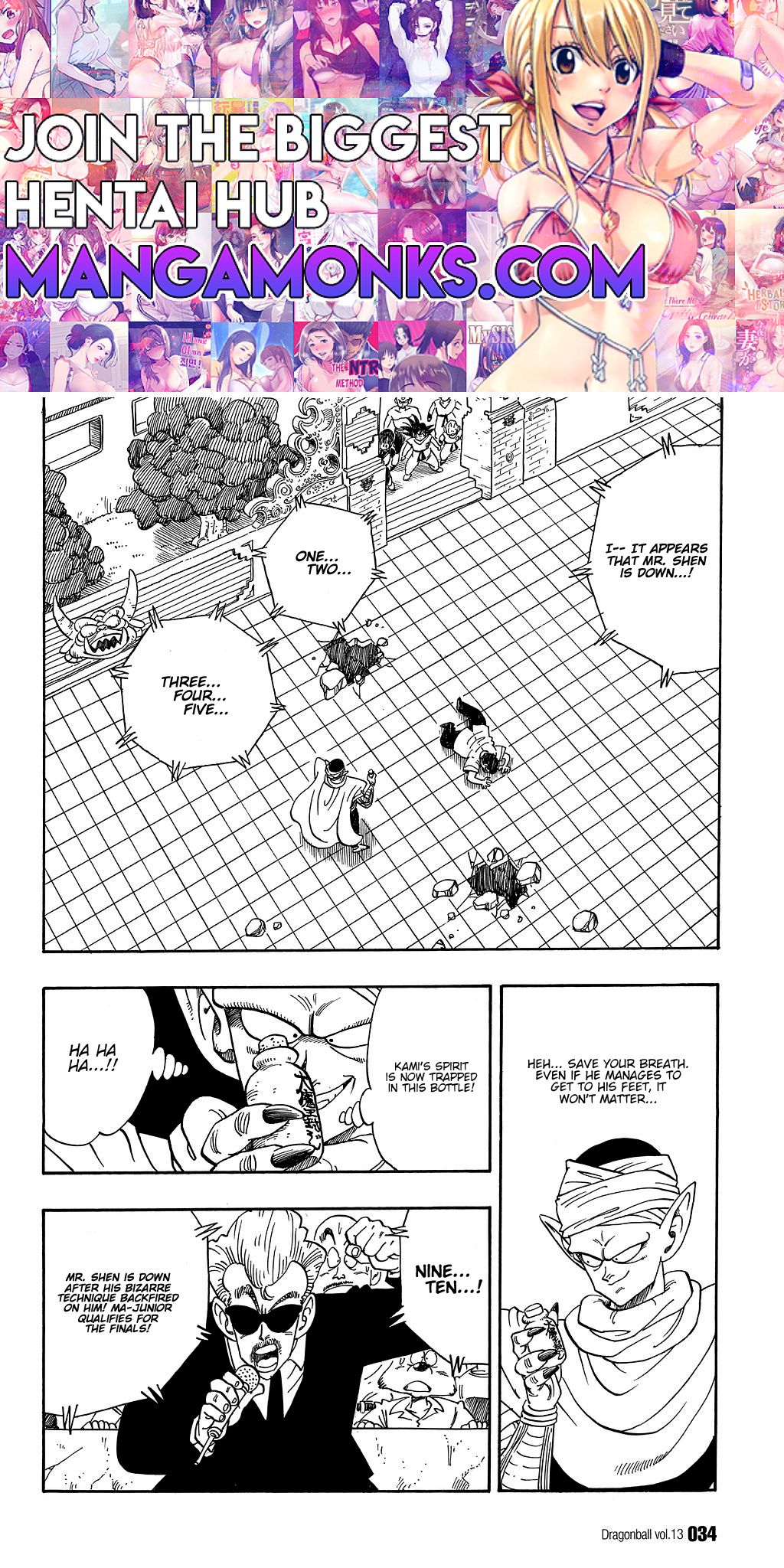 Dragon Ball chapter 182 page 1