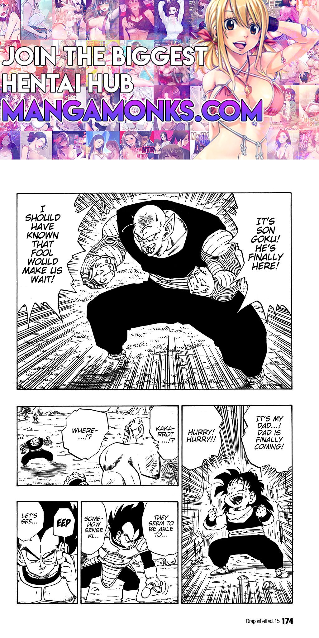 Dragon Ball chapter 222 page 1
