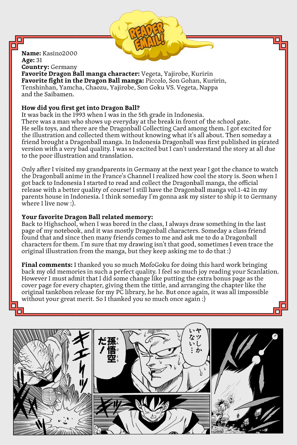 Dragon Ball chapter 329 page 20