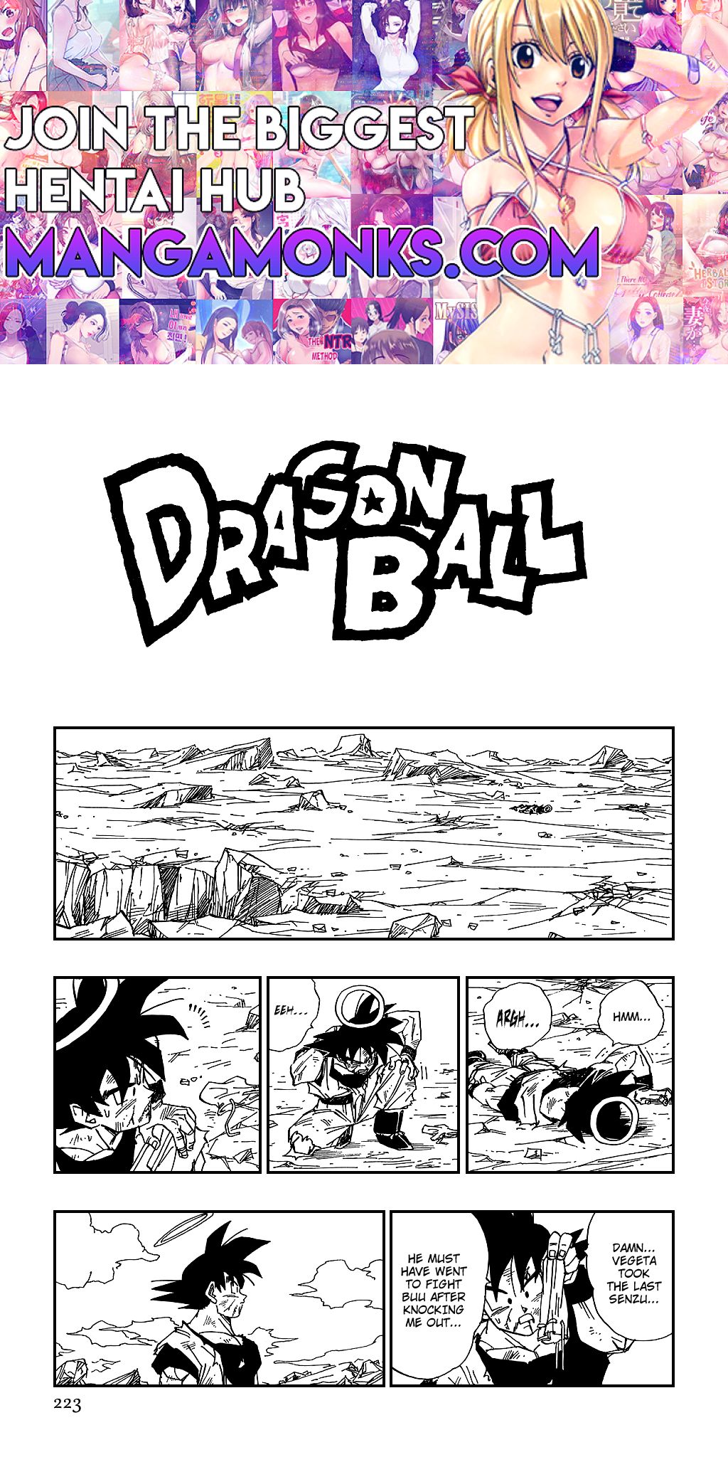 Dragon Ball chapter 469 page 1