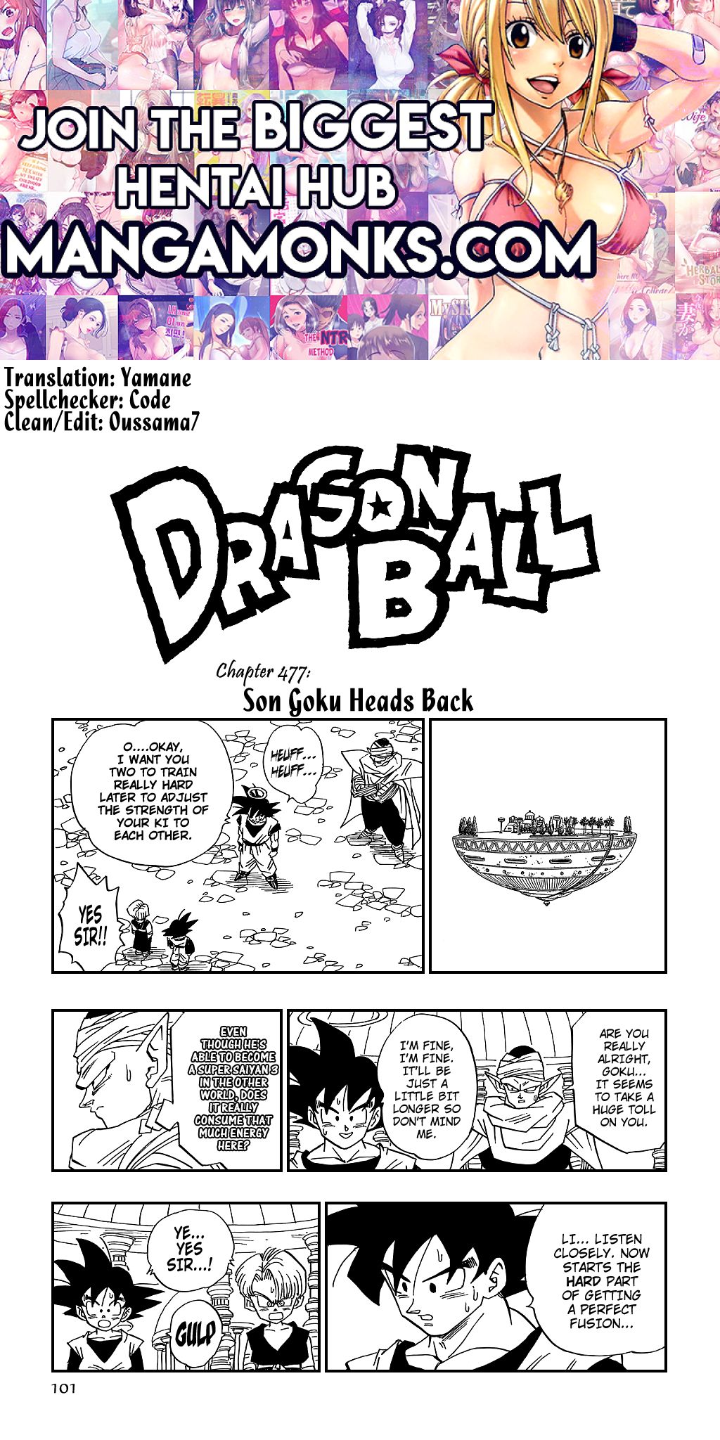 Dragon Ball chapter 477 page 1