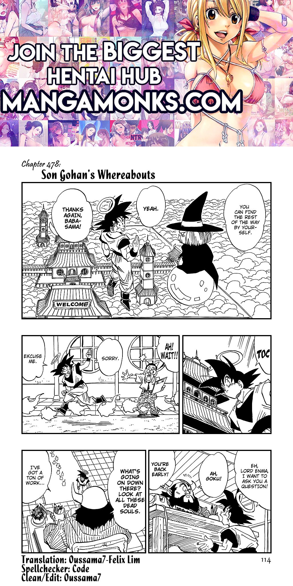 Dragon Ball chapter 478 page 1
