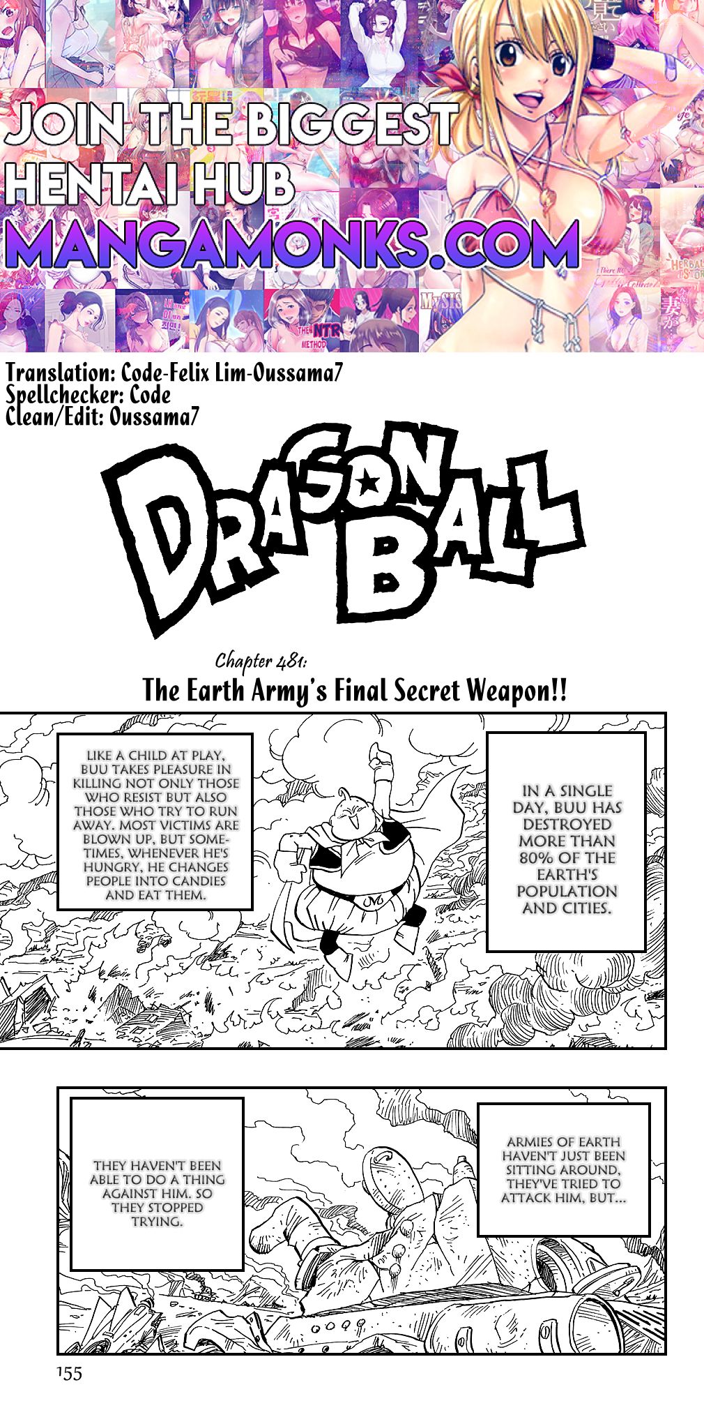 Dragon Ball chapter 481 page 1