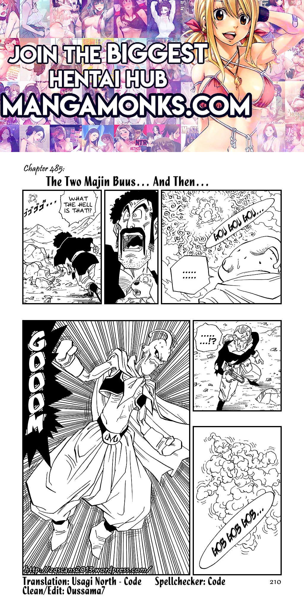 Dragon Ball chapter 485 page 1