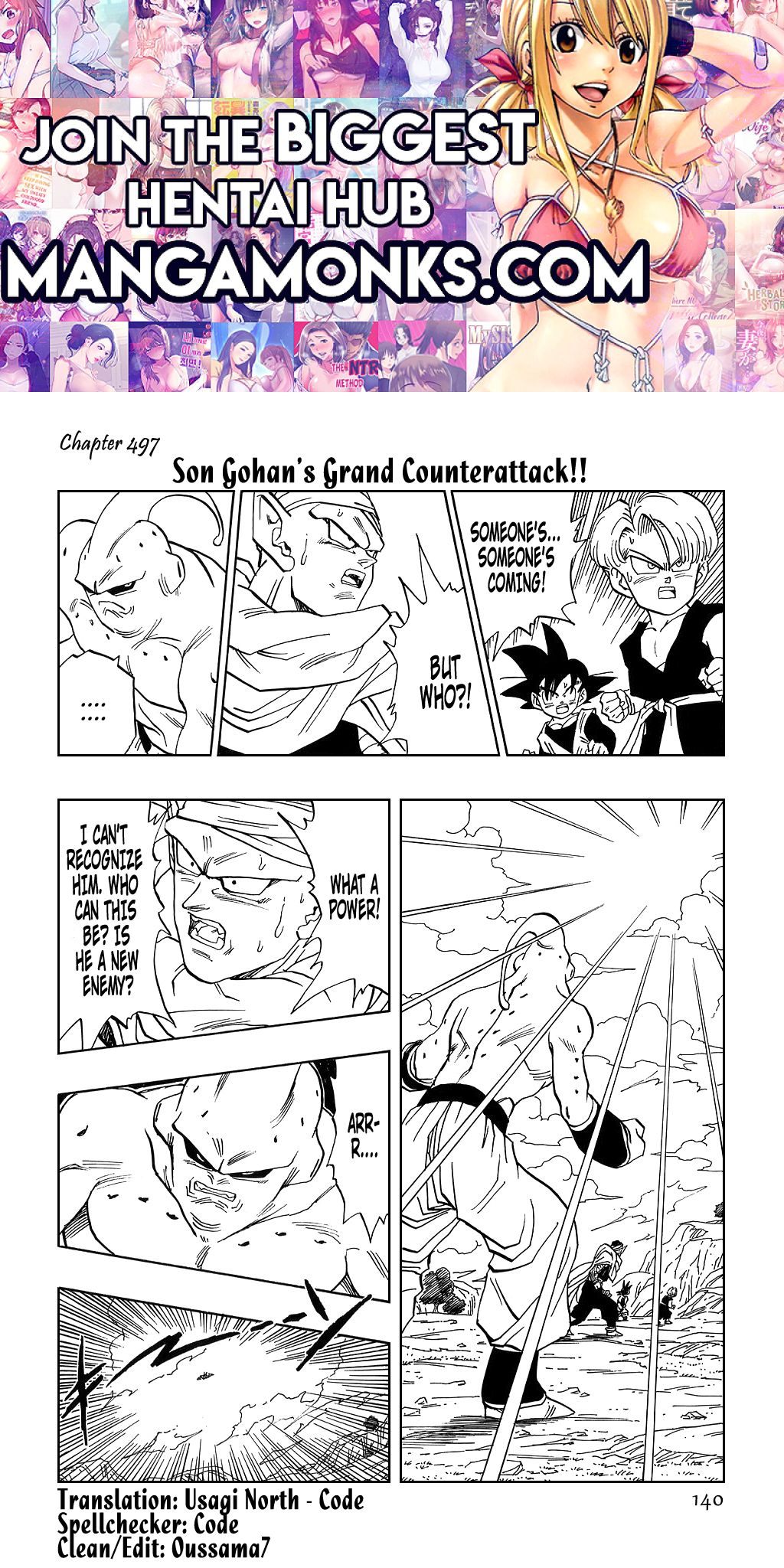 Dragon Ball chapter 497 page 1