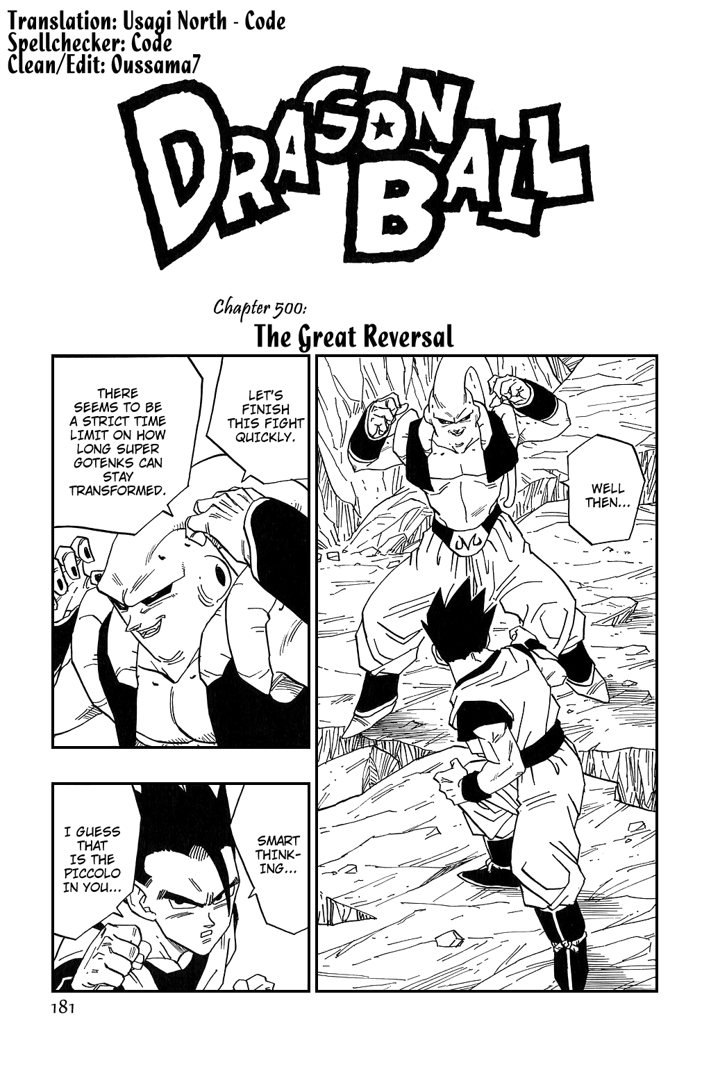 Dragon Ball chapter 500 page 1