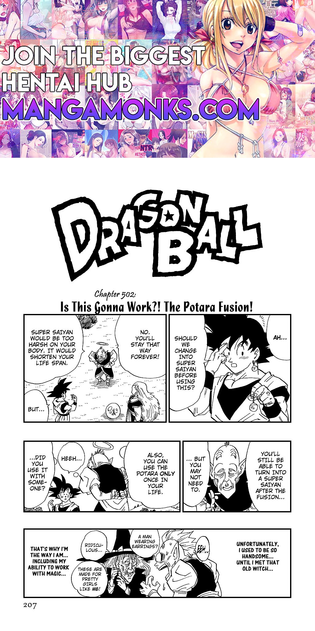 Dragon Ball chapter 502 page 1