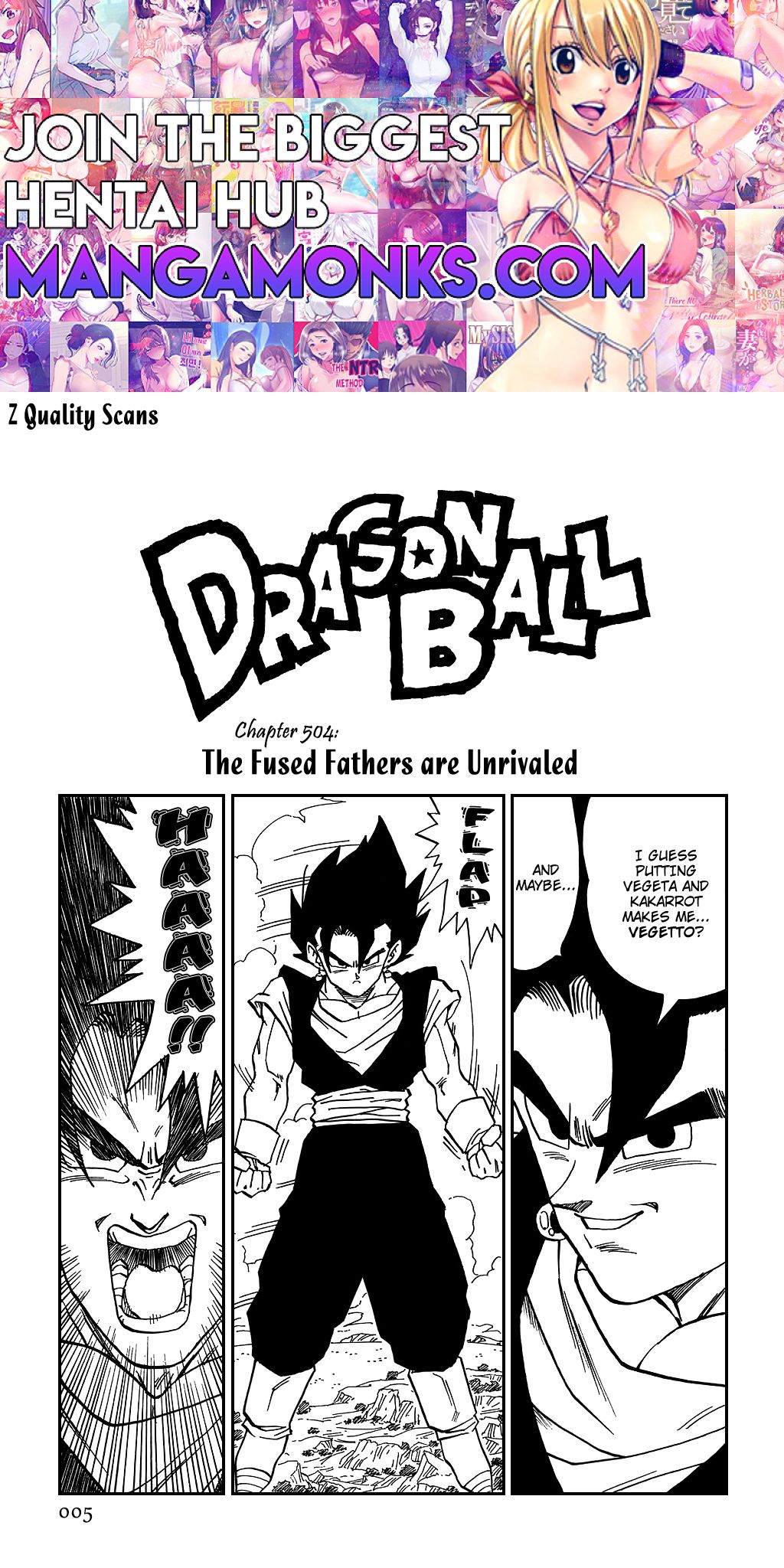Dragon Ball chapter 504 page 1