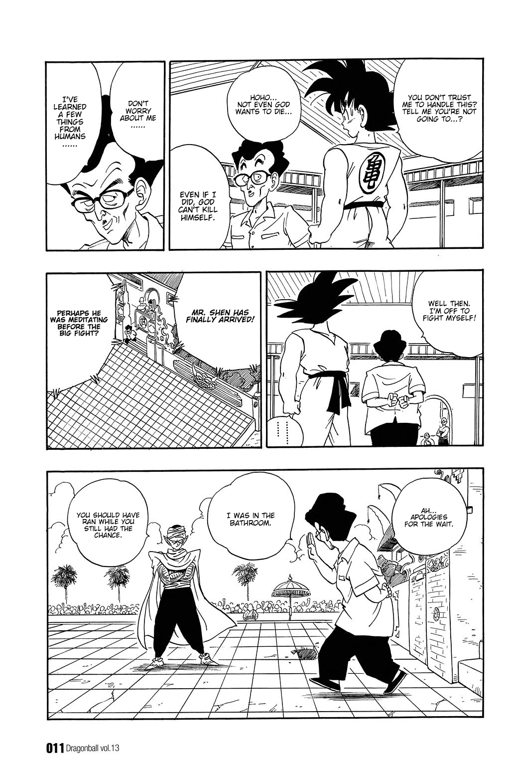 Dragon Ball chapter 180 page 11