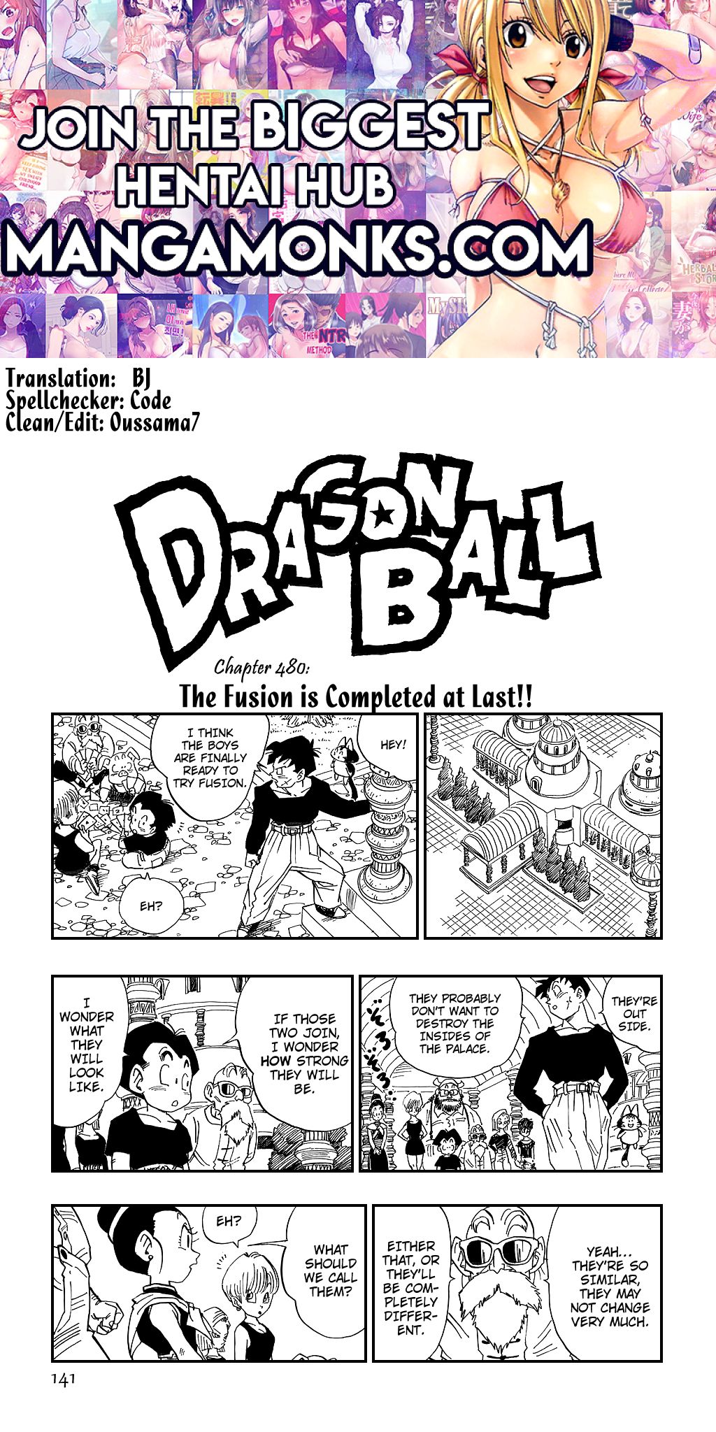 Dragon Ball chapter 480 page 1